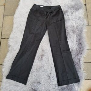 Rene Lezard women's wide leg cuffed pants 42